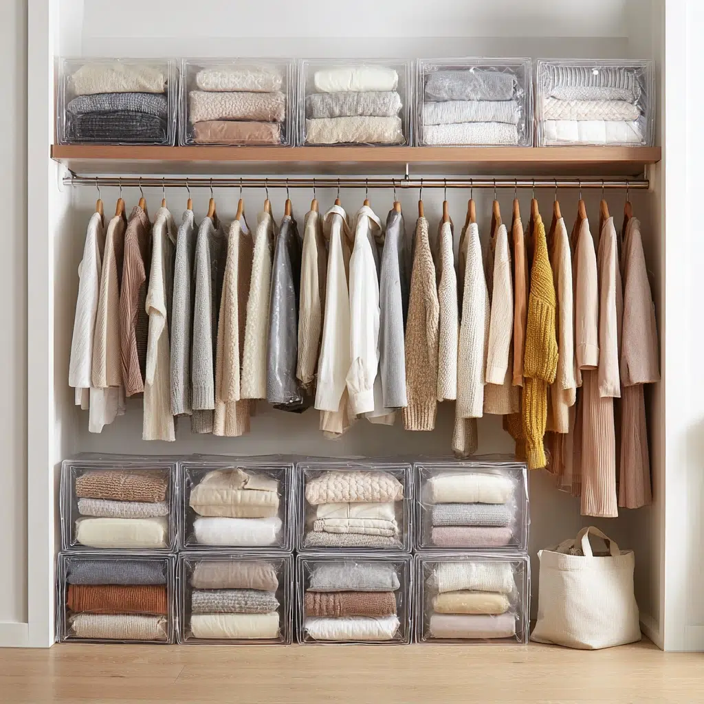 Creative Closet Ideas for Small Spaces: Seasonal Clothing Rotation System
