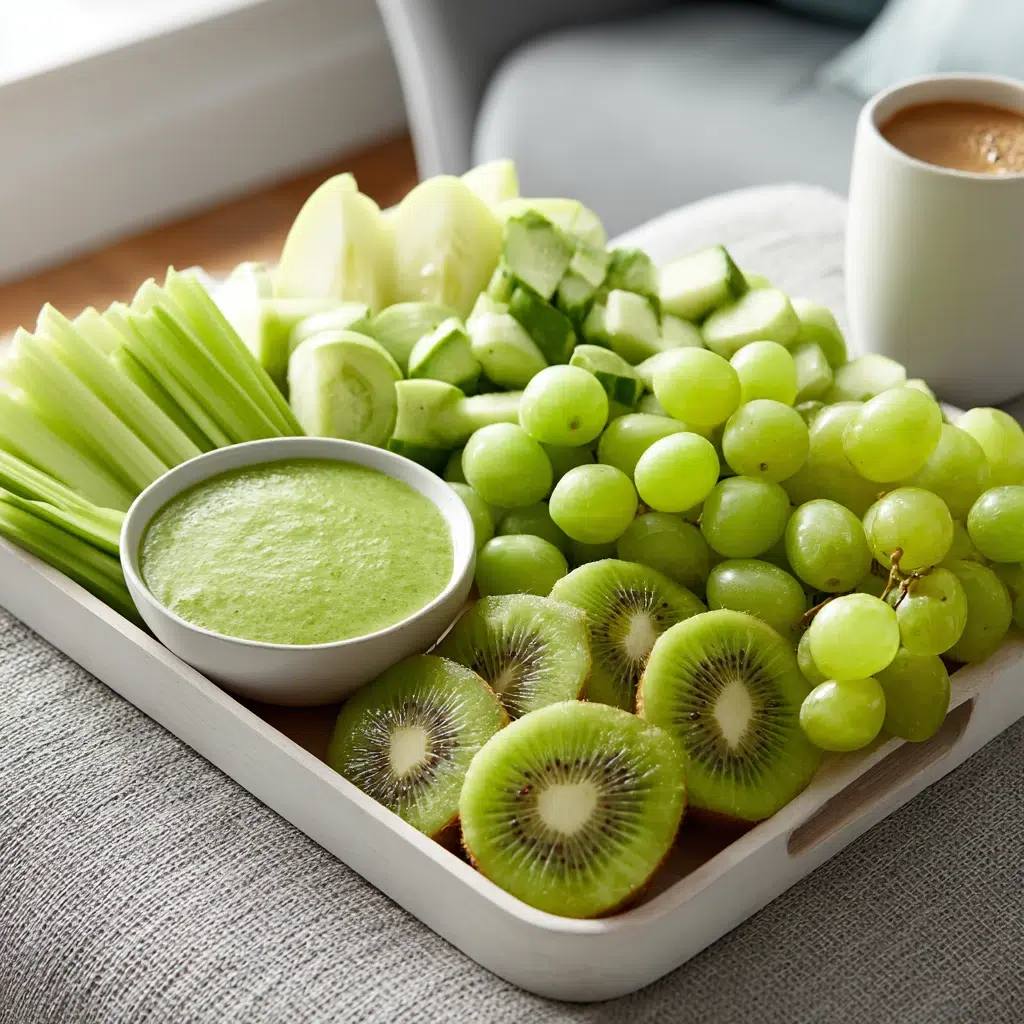 Creative Fruit Tray Ideas: The "Green Goddess" Tray
