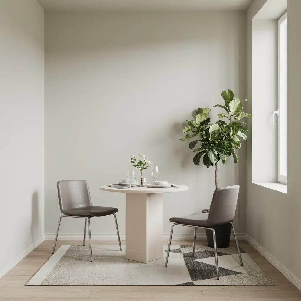 Best Minimalist Small Apartment Ideas: Thoughtful Dining Solutions