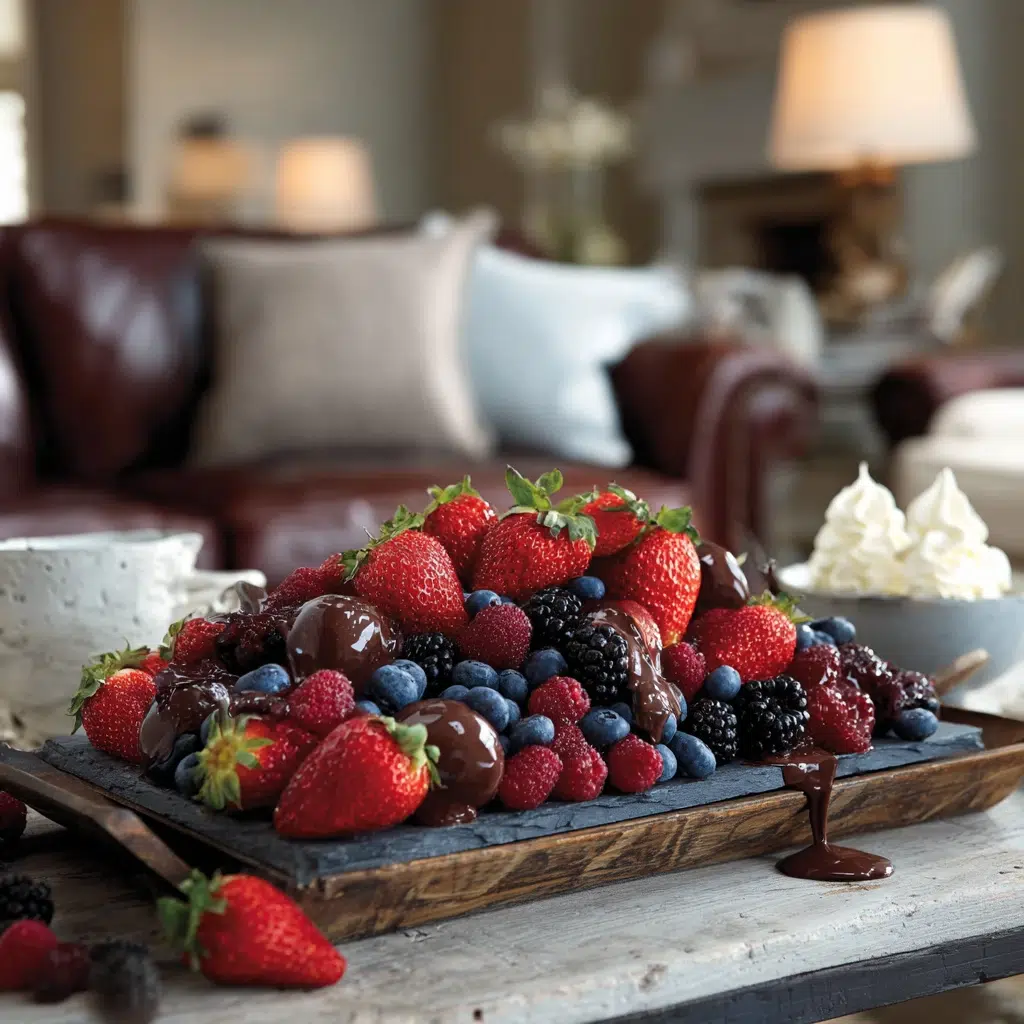 Creative Fruit Tray Ideas: Berry Bonanza