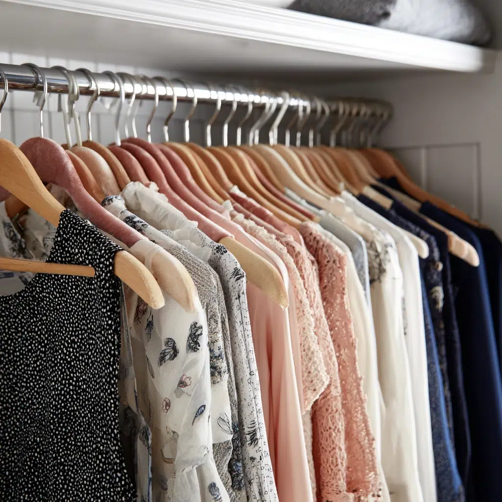 Creative Closet Ideas for Small Spaces: Slim Hangers: Your New Best Friend