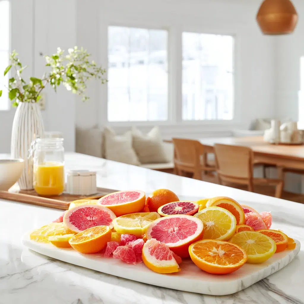 Creative Fruit Tray Ideas: Citrus Celebration
