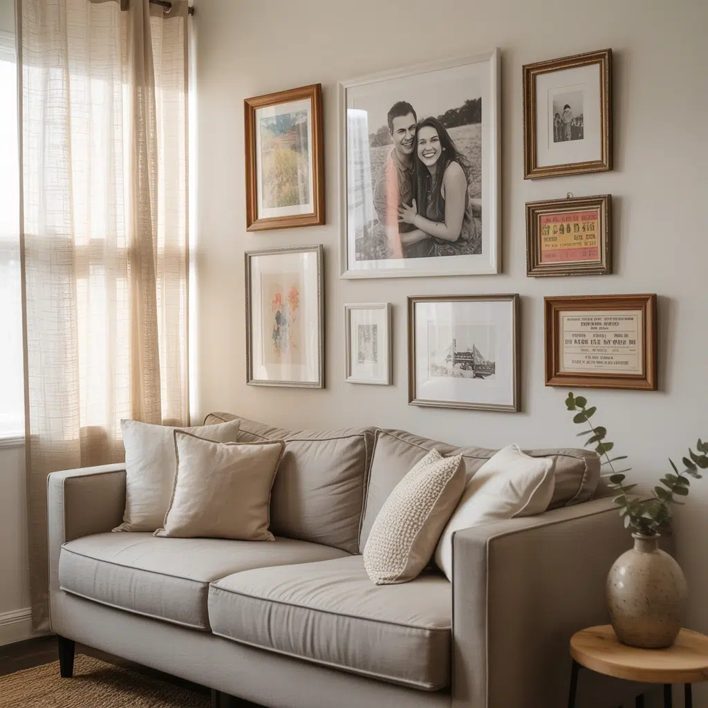 Amazing Apartment Ideas for Couples: Curate a Gallery Wall of Shared Memories (Bragging Rights Included)