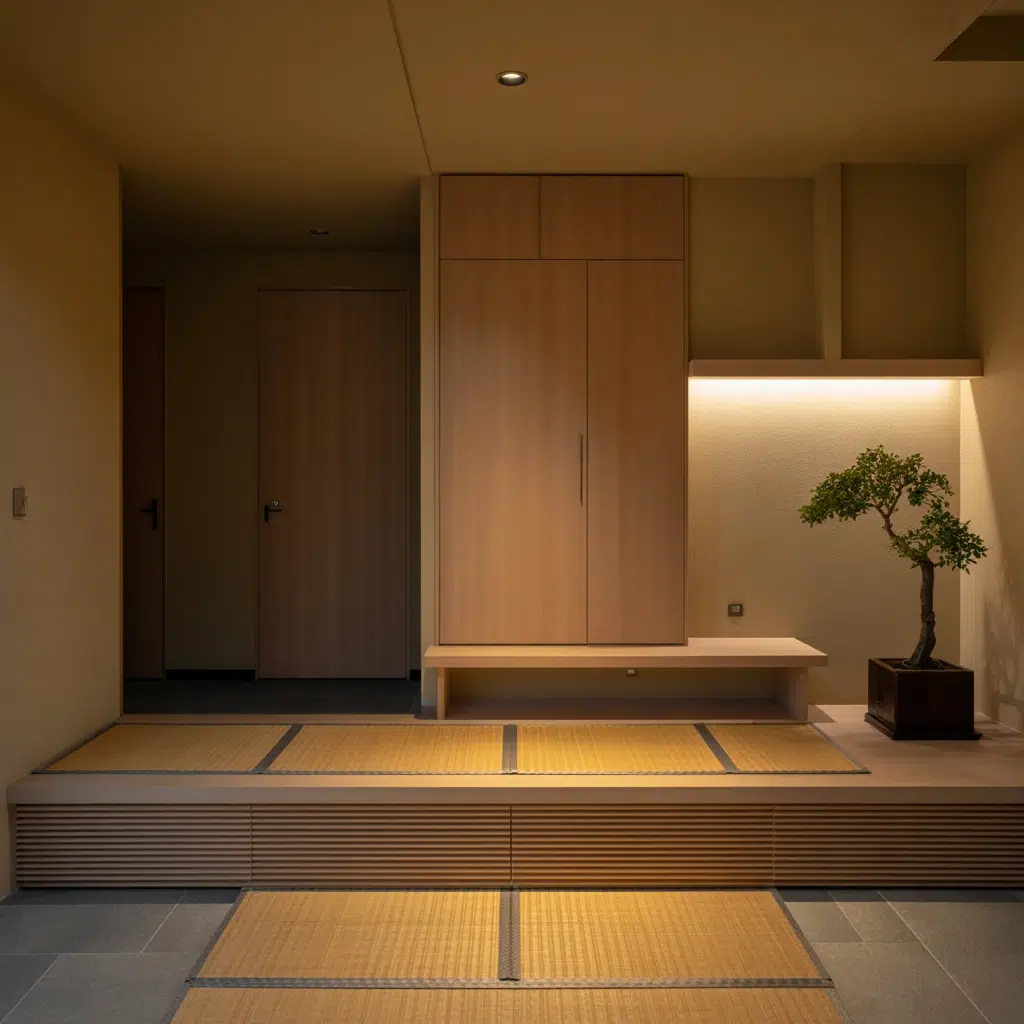 Best Japanese Apartment Design Ideas: Design a Welcoming Genkan Entryway