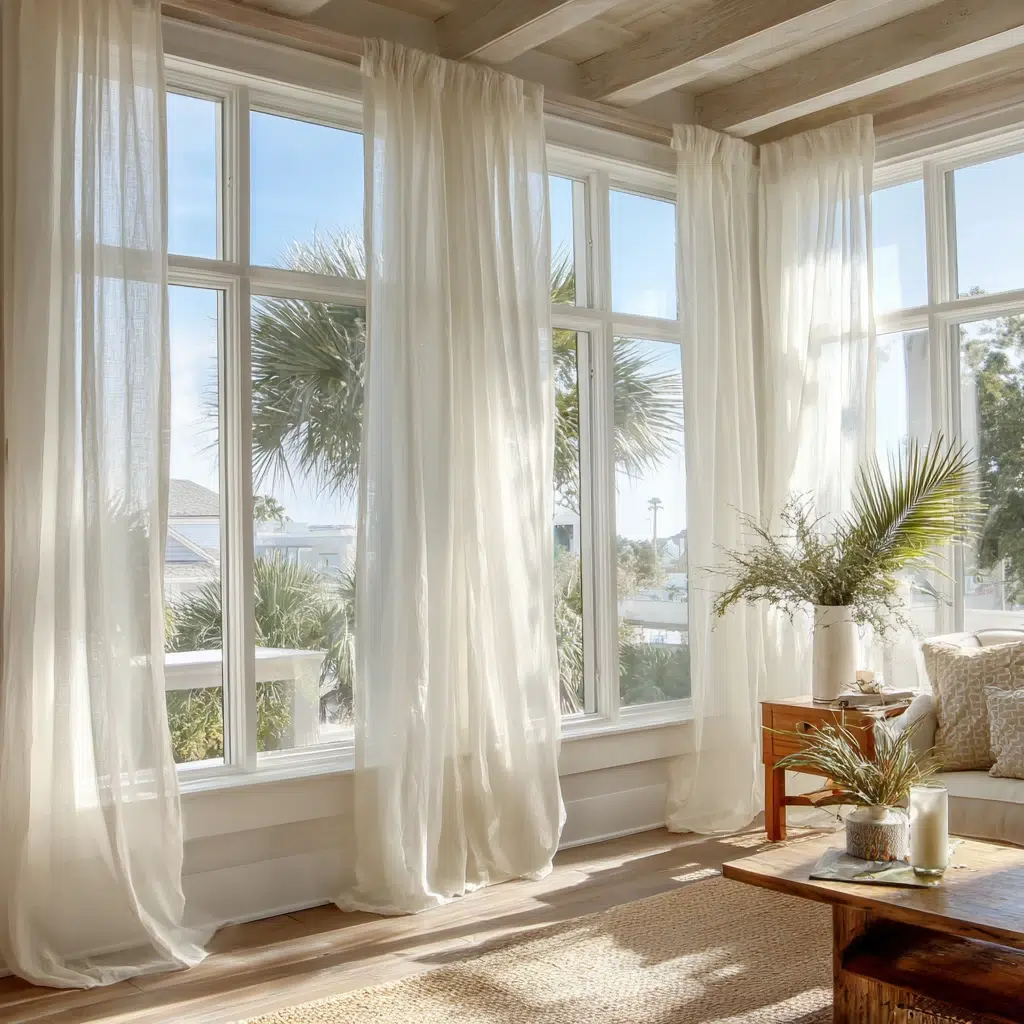 Inspiring Florida Room Ideas: Breezy Window Treatments