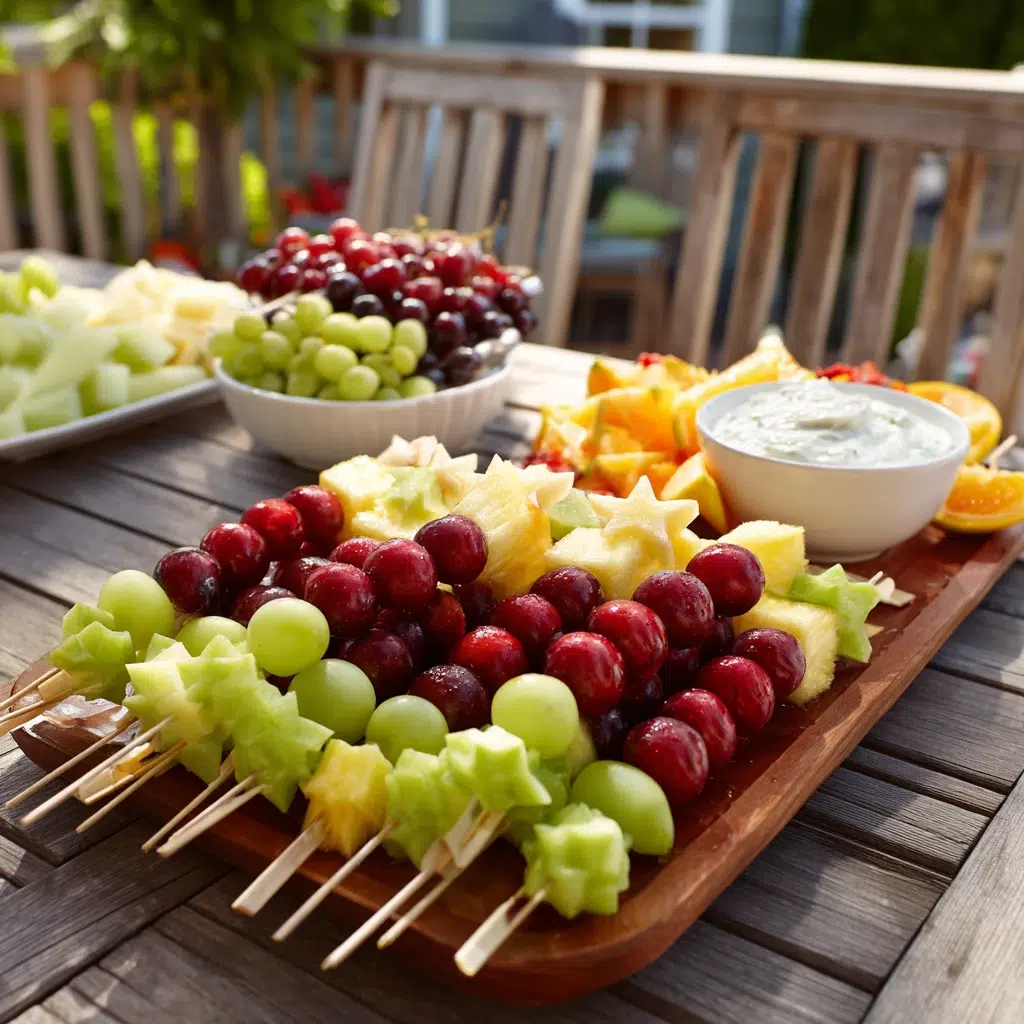 Creative Fruit Tray Ideas: Skewered & Fabulous