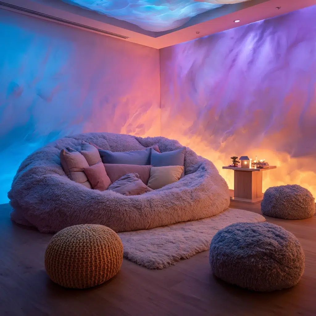 Calming Sensory Room Ideas: Cozy Seating Options
