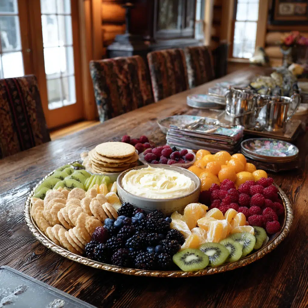 Creative Fruit Tray Ideas: Deconstructed Fruit Tart