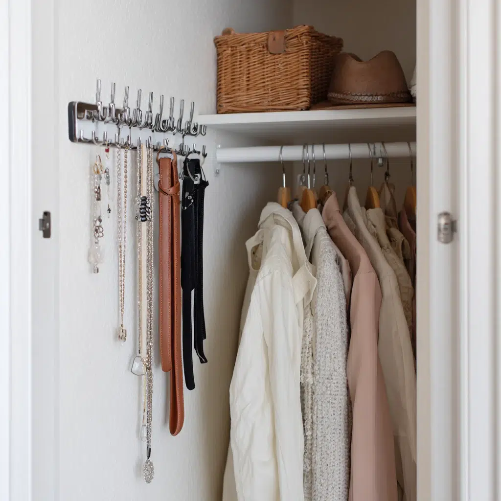 Creative Closet Ideas for Small Spaces: Command Hooks for Everything