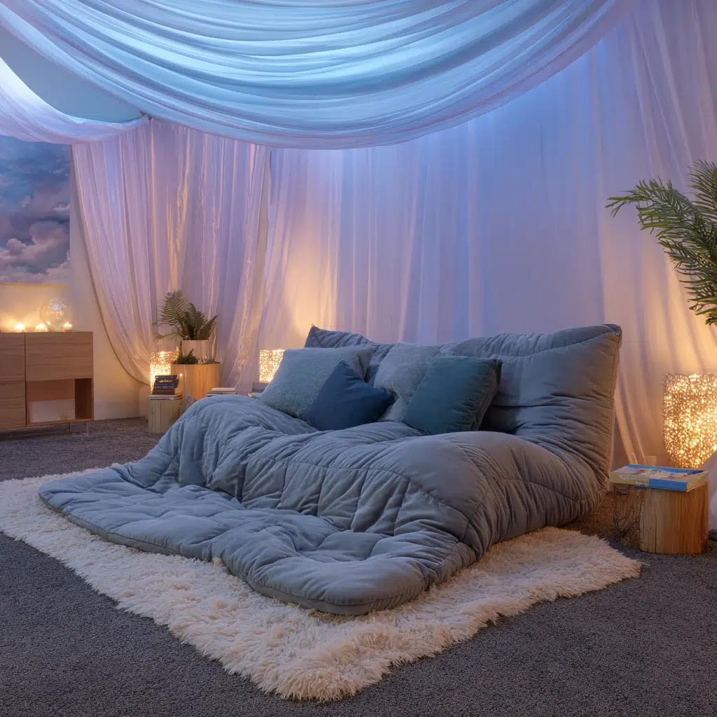 Calming Sensory Room Ideas: Weighted Comfort