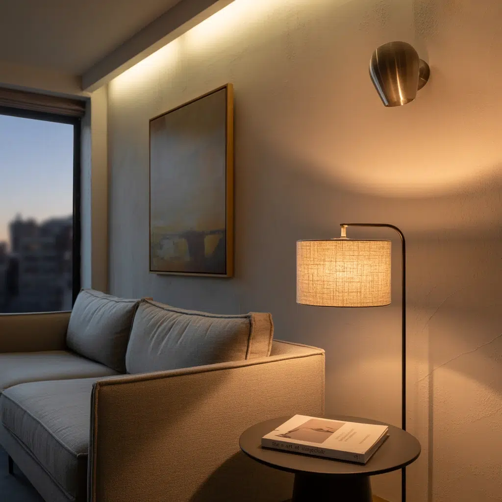Best Minimalist Small Apartment Ideas: Choose Thoughtful Lighting Fixtures