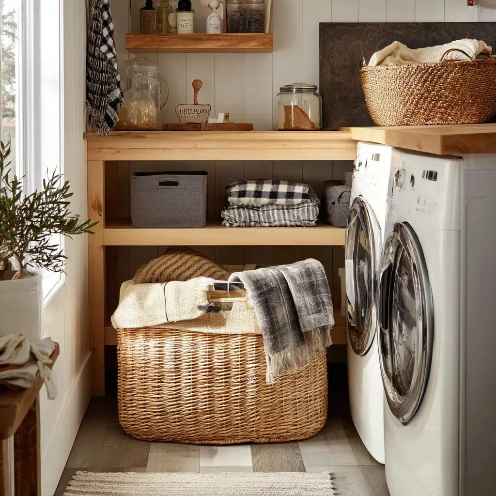Smart Laundry Room Organization Ideas: Add a Lost and Found Bin