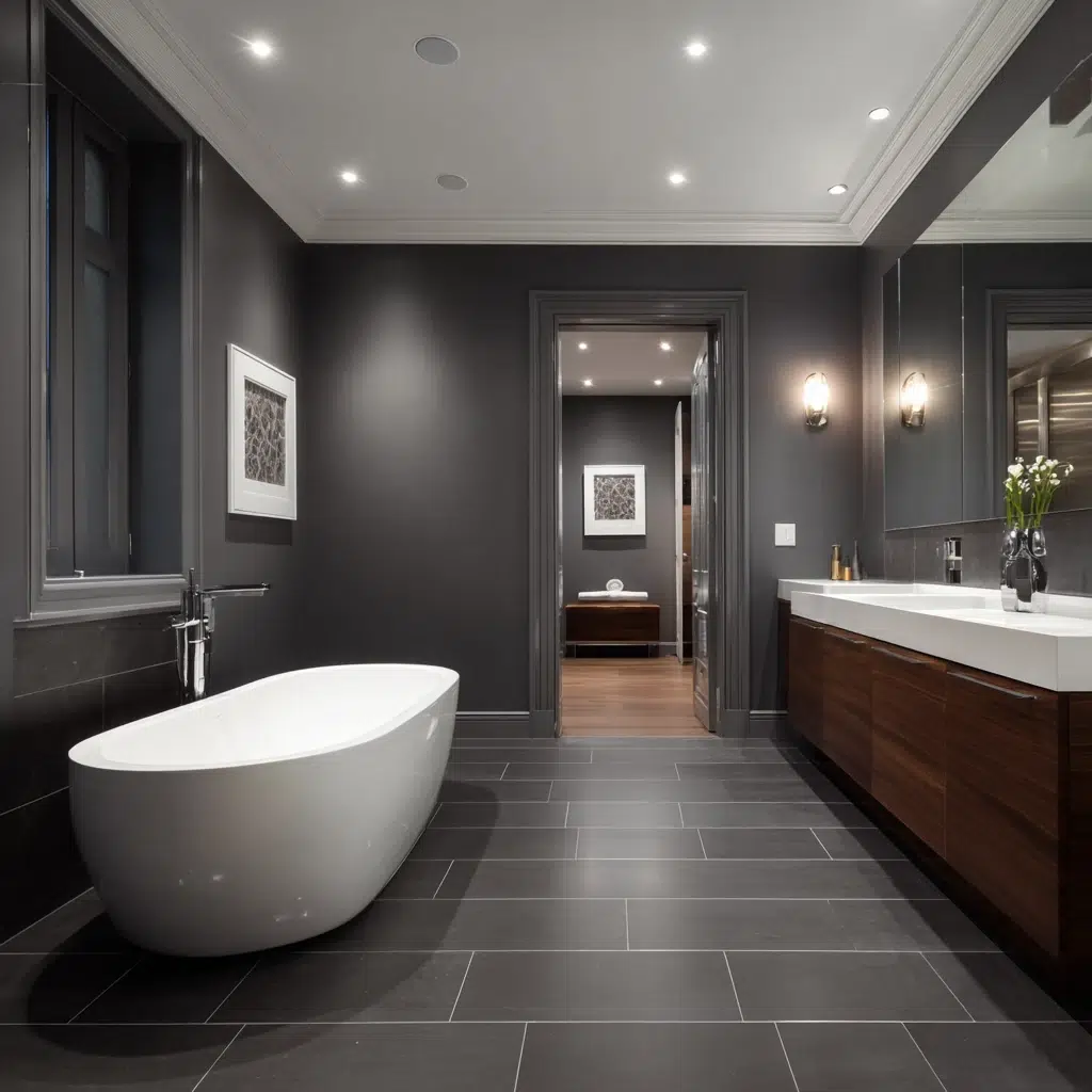 Modern Dark Bathroom Ideas: Embrace the Elegance of Charcoal Walls