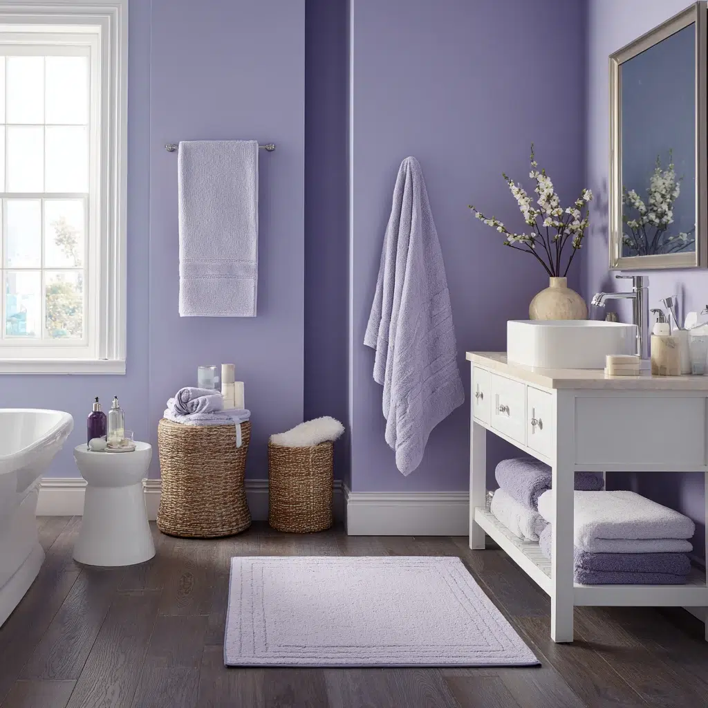 Stylish Purple Bathroom Ideas: Embrace All Shades of Violet