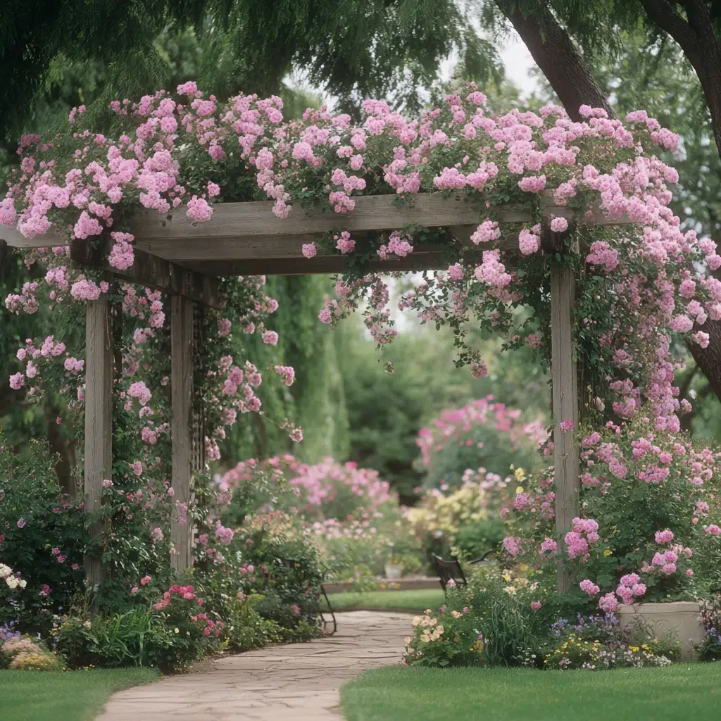 How To Create a Beautiful Rose Garden: Supporting Climbers and Tall Varieties
