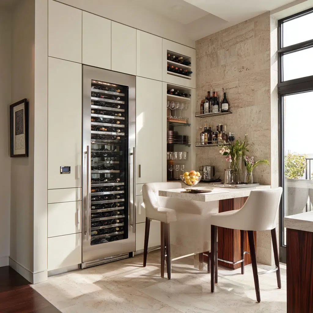 Stunning Modern Luxury Kitchen Ideas: Wine Refrigerators and Bars