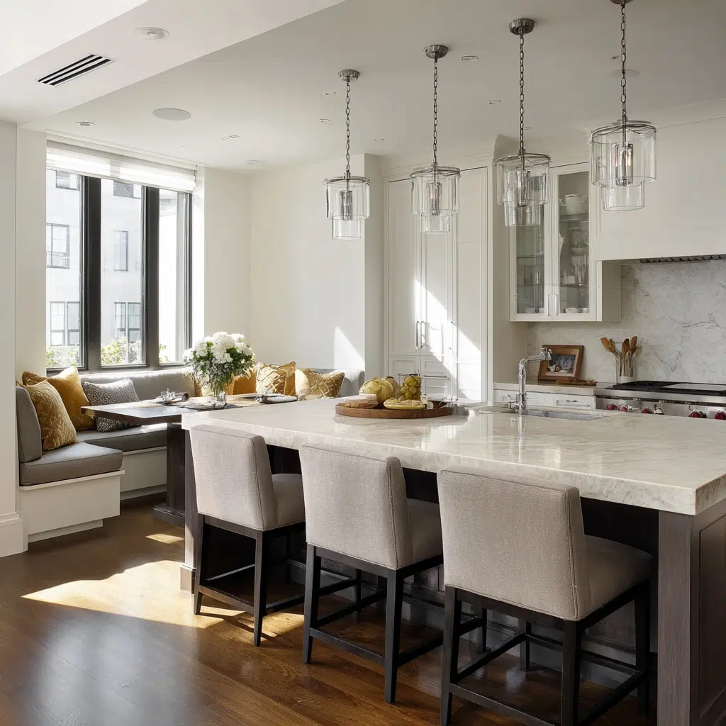 Stunning Modern Luxury Kitchen Ideas: Comfortable Seating Options