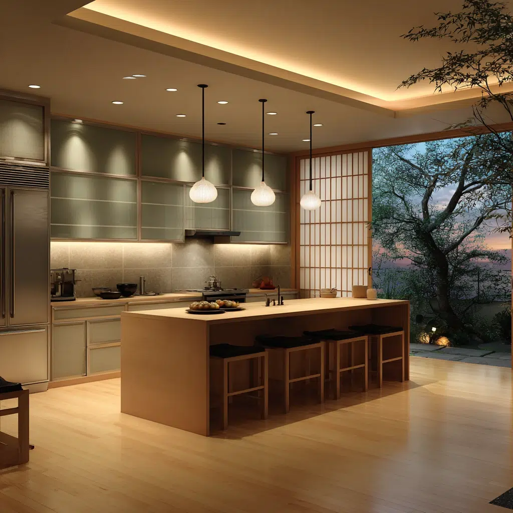 Japanese Kitchen Ideas: Smart Lighting Design