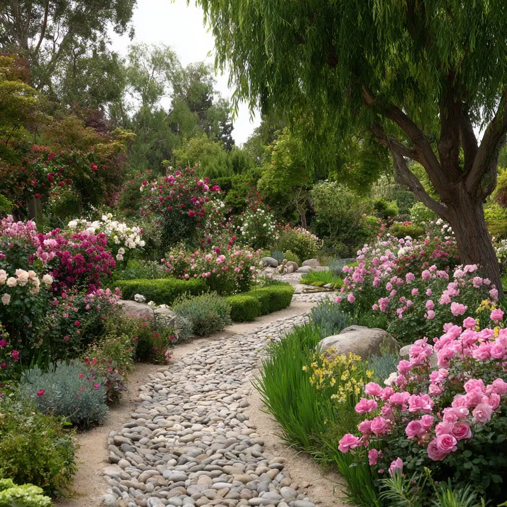 How To Create a Beautiful Rose Garden: Incorporate Different Textures
