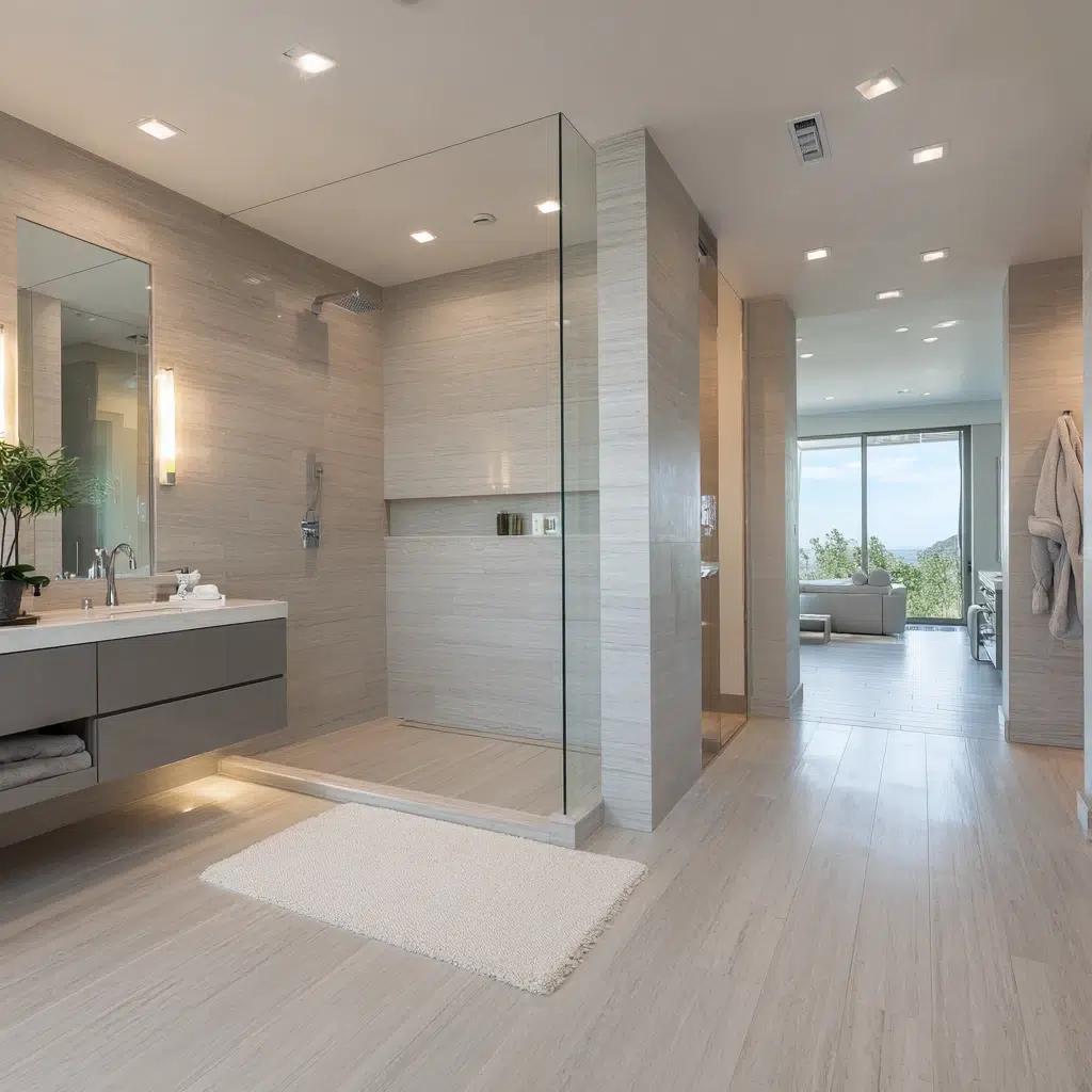 Amazing Walk-in Shower Ideas: Open Concept Shower: Seamless Flow