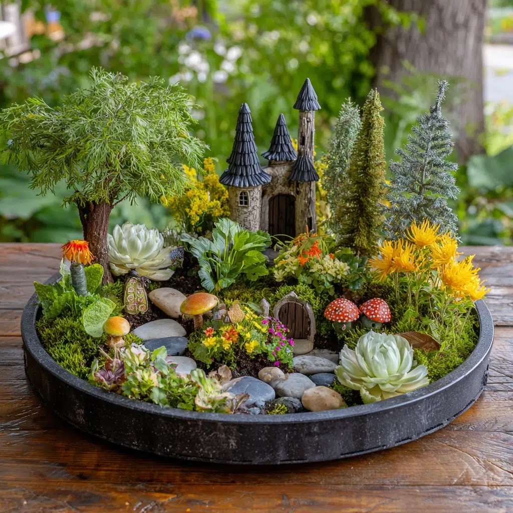 How To Create a Magical DIY Fairy Garden for Your Backyard: Enjoying the Process