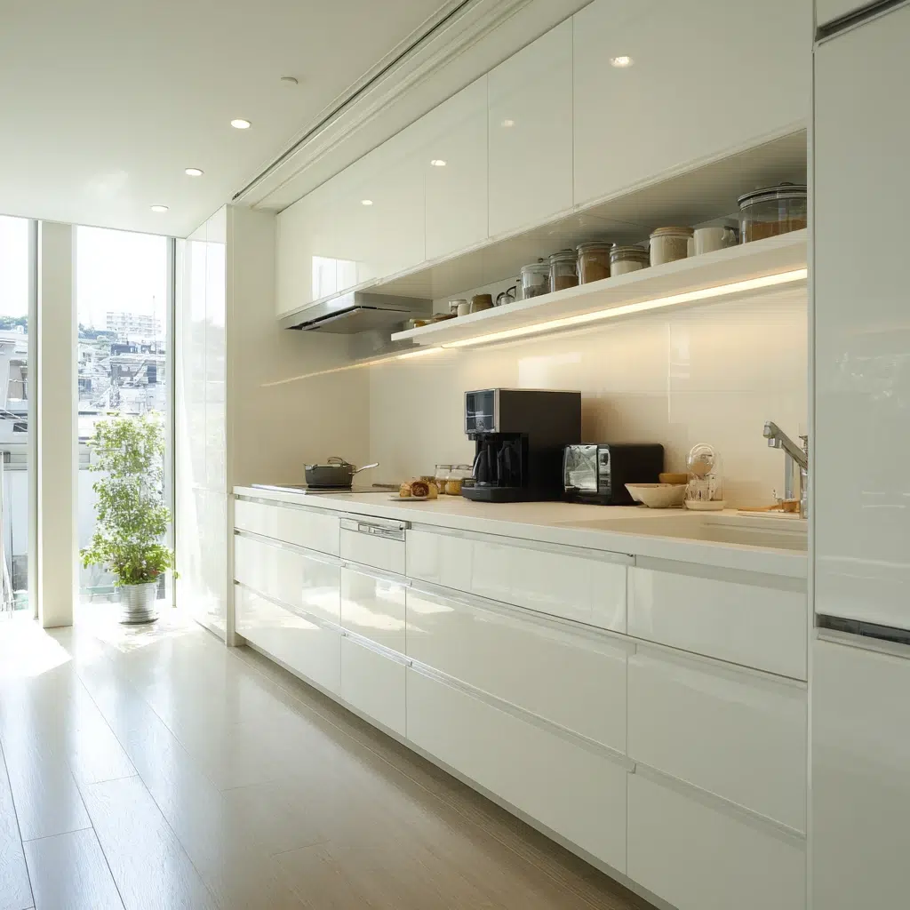Japanese Kitchen Ideas: Streamlined Cabinetry and Storage