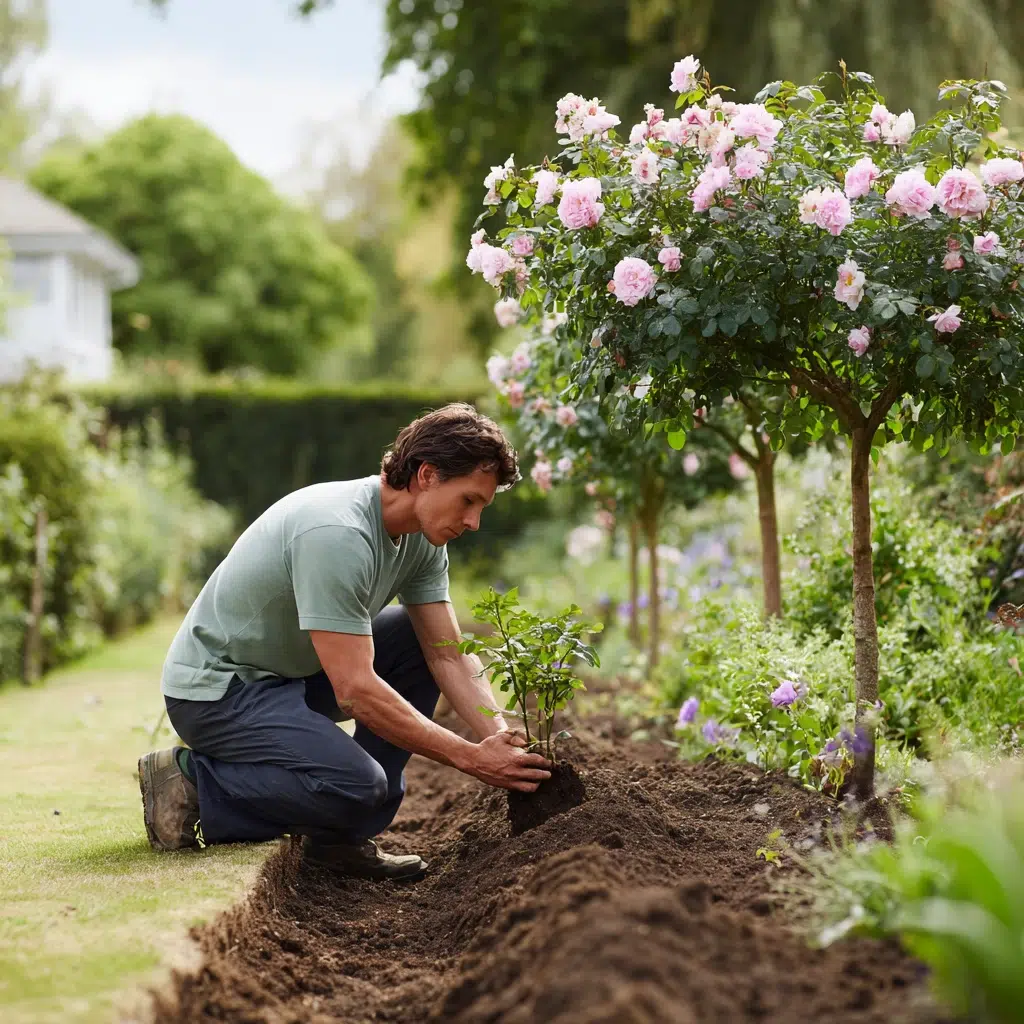 How To Create a Beautiful Rose Garden: Planting with Precision