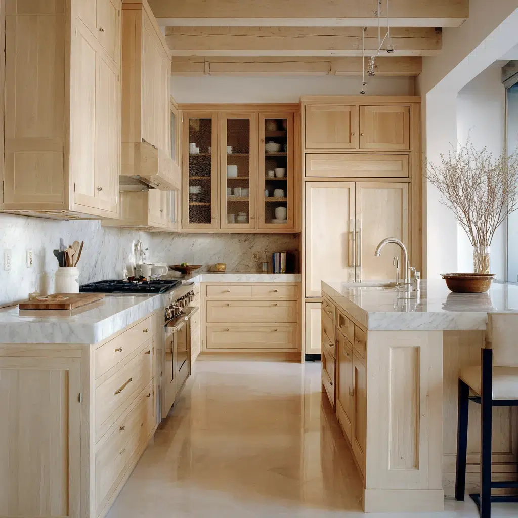 Kitchens With Light Wood Cabinets: The Timeless Appeal