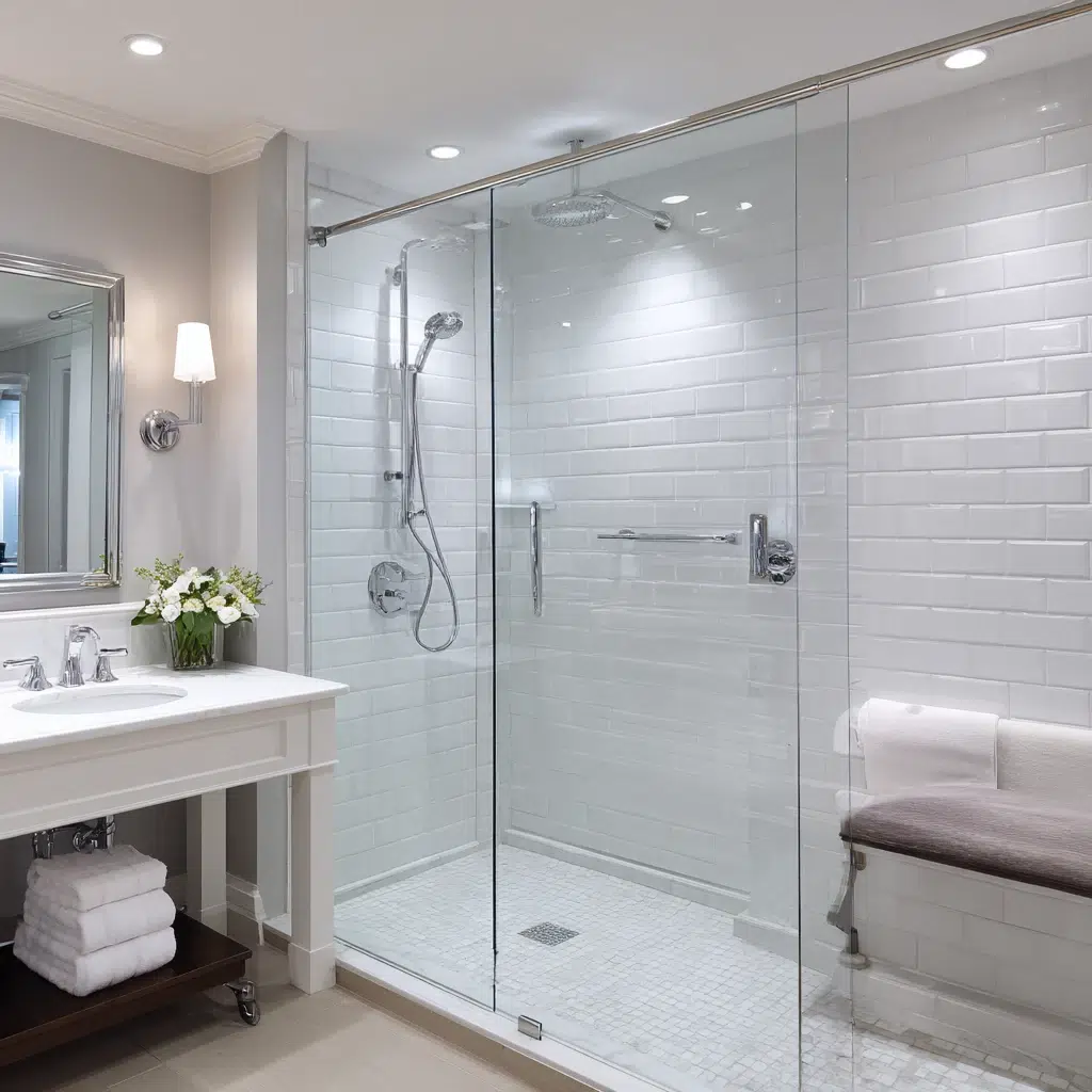 Amazing Walk-in Shower Ideas: Handheld Showerhead Helper