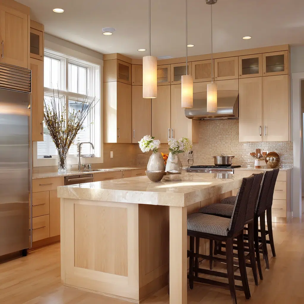 Kitchens With Light Wood Cabinets: Warmth Without Being Overbearing