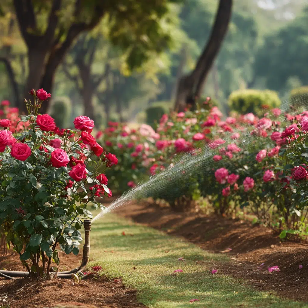 How To Create a Beautiful Rose Garden: Watering Wisely