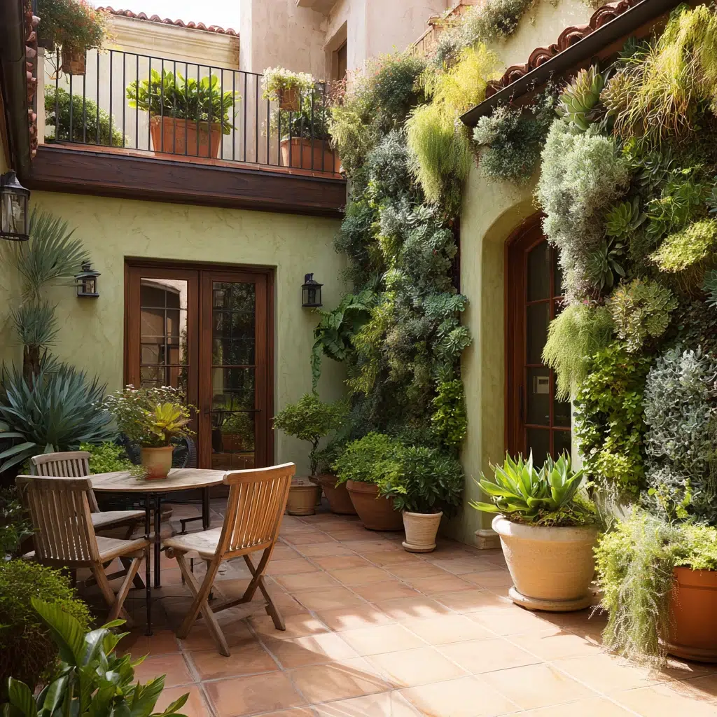 Stunning Mediterranean Garden Ideas: Vertical Gardening Solutions