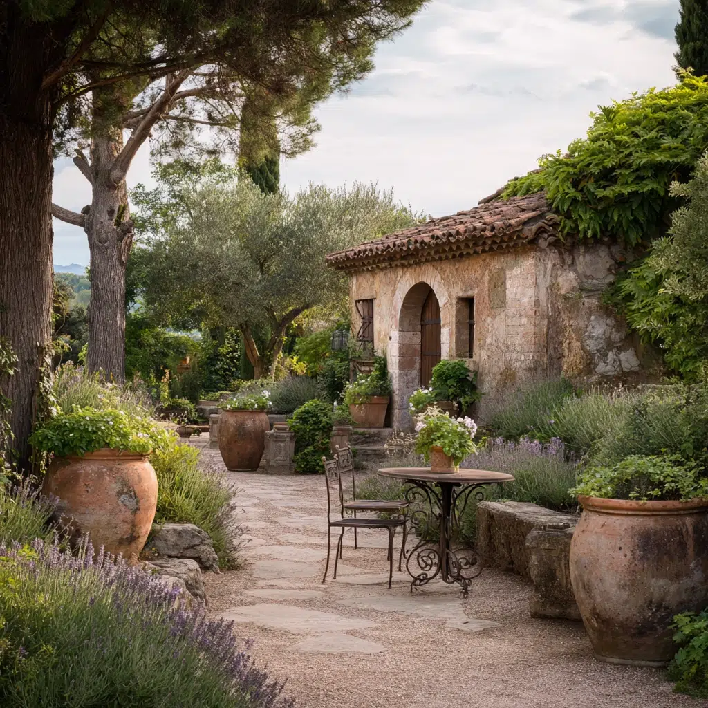 Stunning Mediterranean Garden Ideas: Rustic Garden Decor