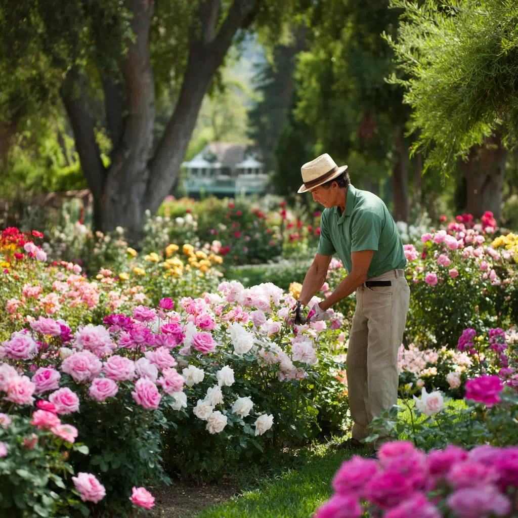 How To Create a Beautiful Rose Garden: Deadheading for More Blooms