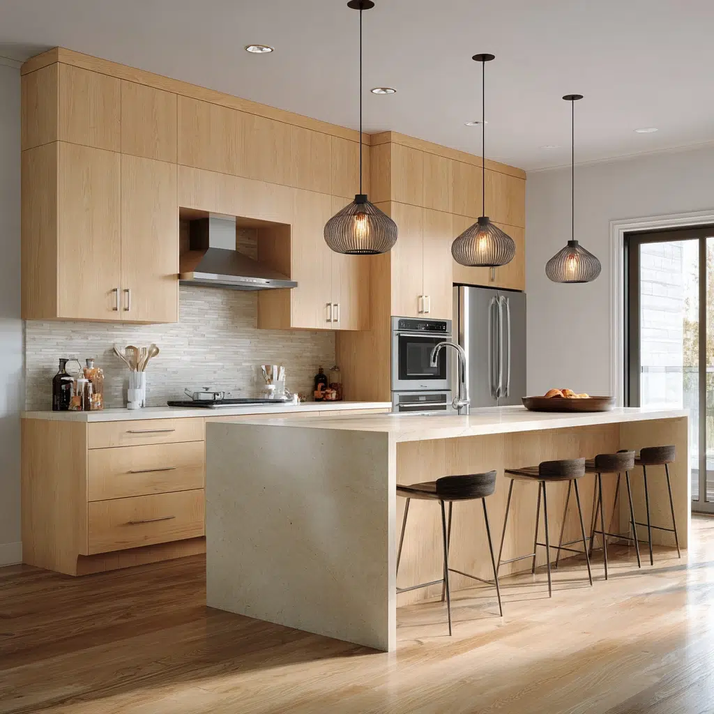 Kitchens With Light Wood Cabinets: A Modern Yet Classic Choice