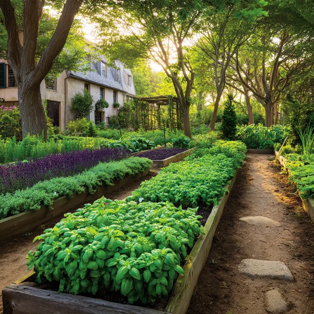 Stunning Mediterranean Garden Ideas: Herb Garden Delights