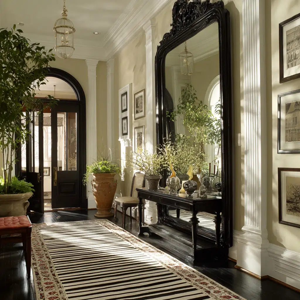 Inspiring Dark Hallway Ideas: Embrace the Power of Mirrors