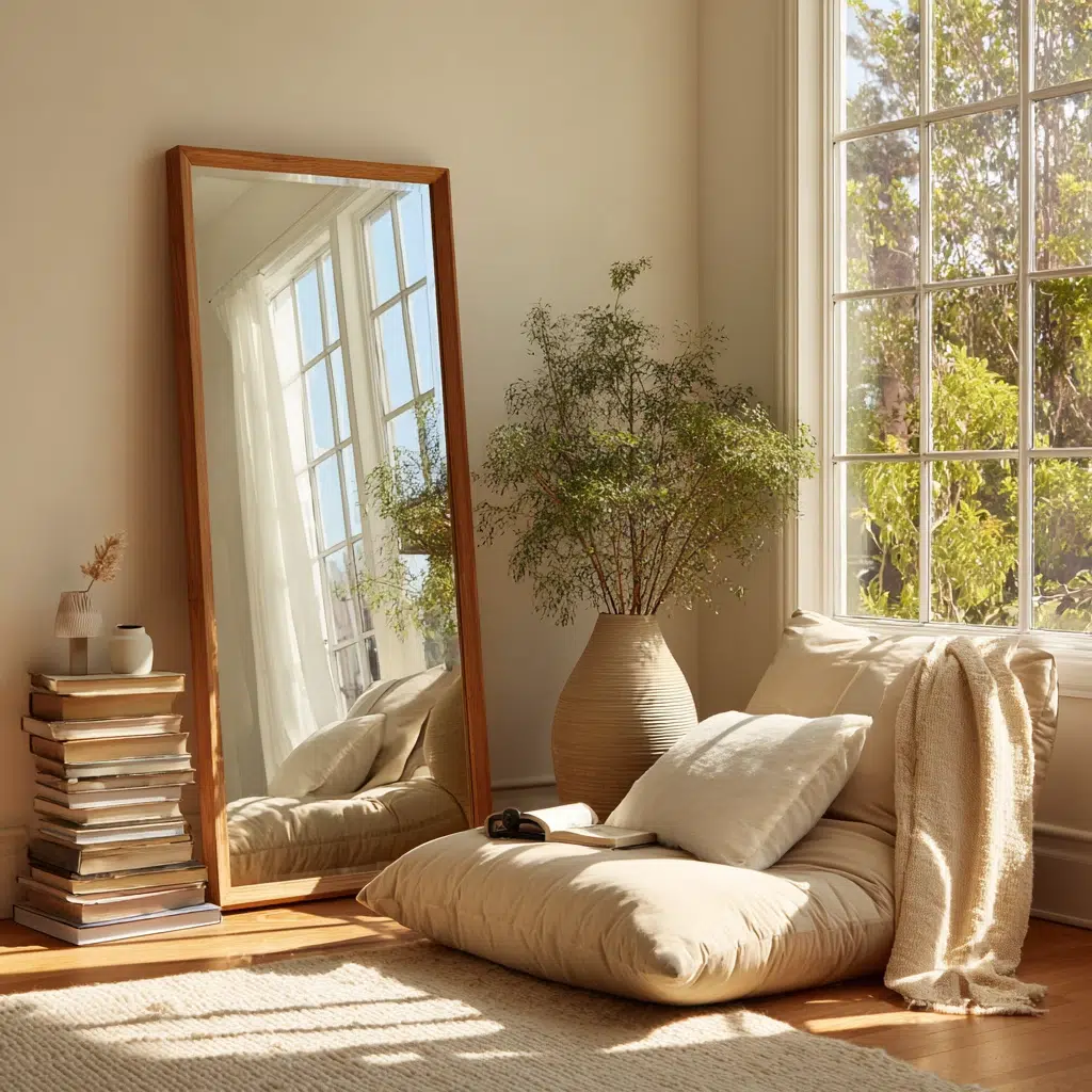 Mirror Wall Decor Ideas: The Cozy Corner Mirror