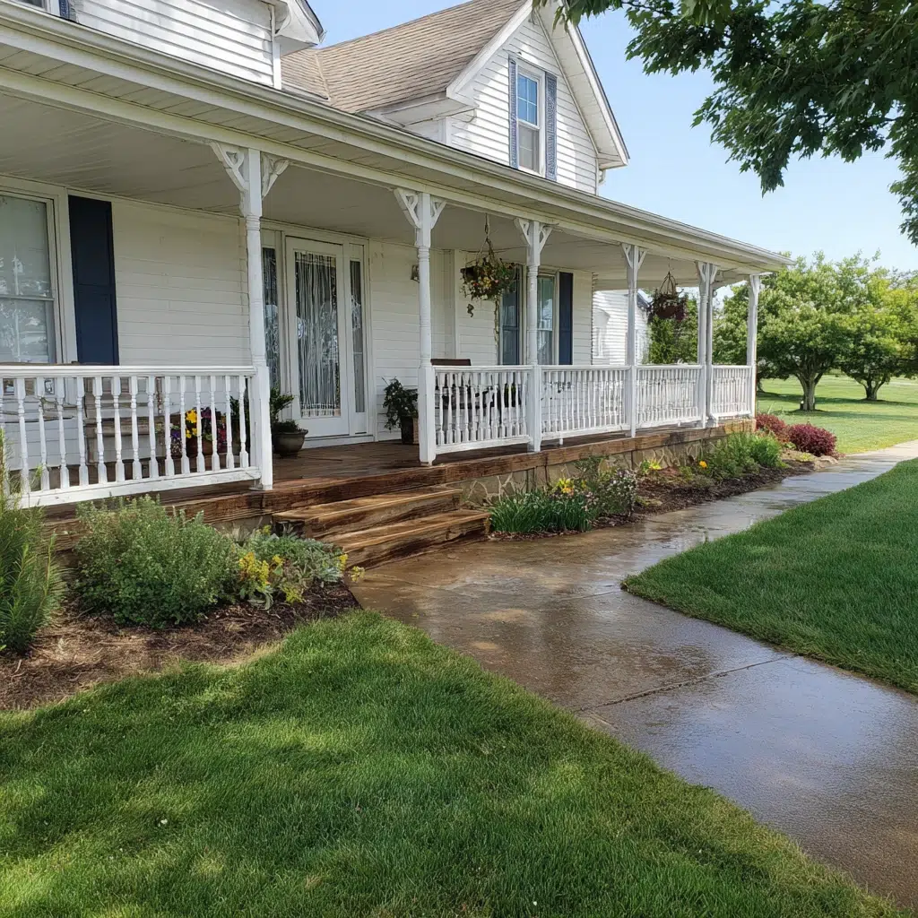 Front Yard Landscaping Ideas: Power Wash Your Way to Perfection
