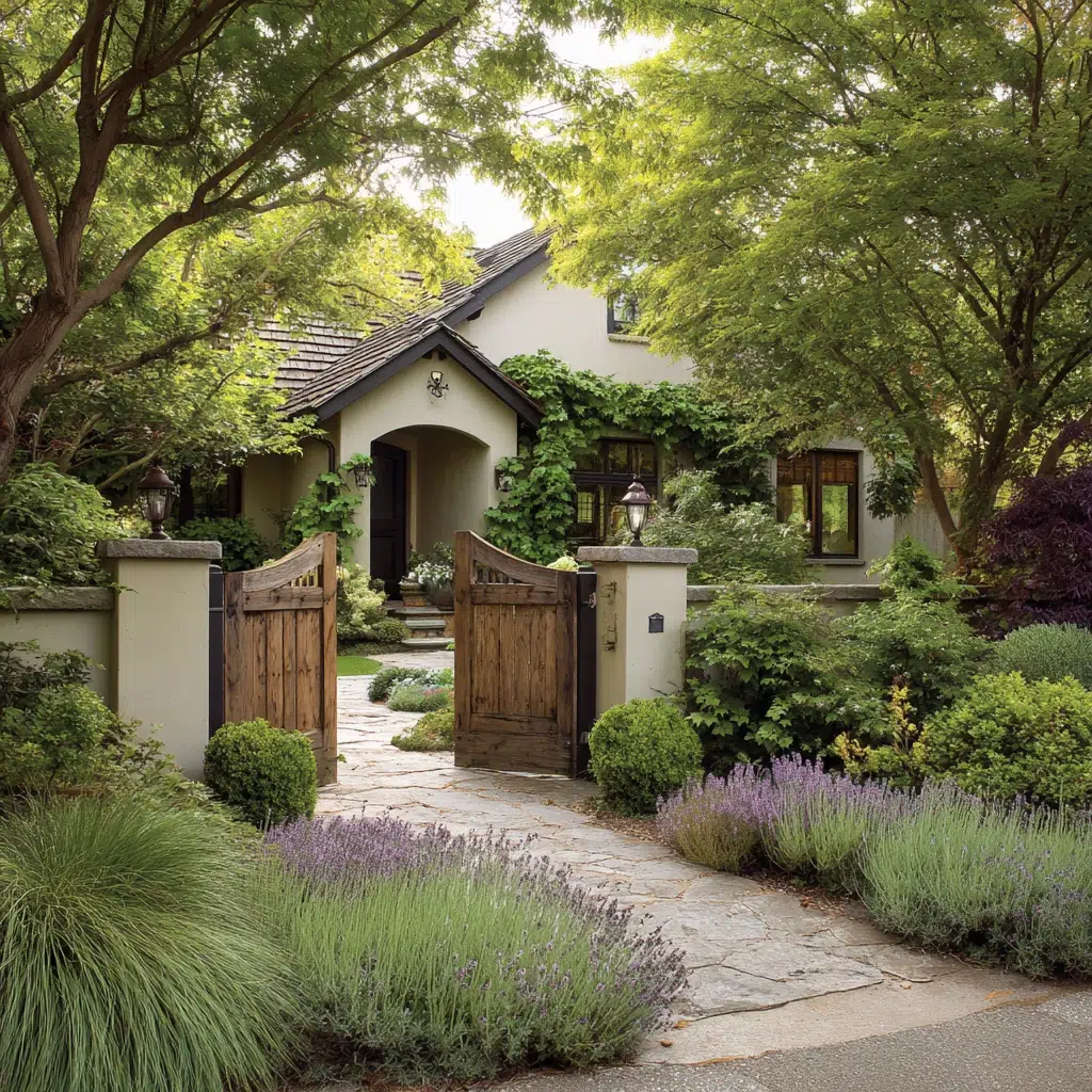 Front Yard Landscaping Ideas: Add a Charming Garden Gate