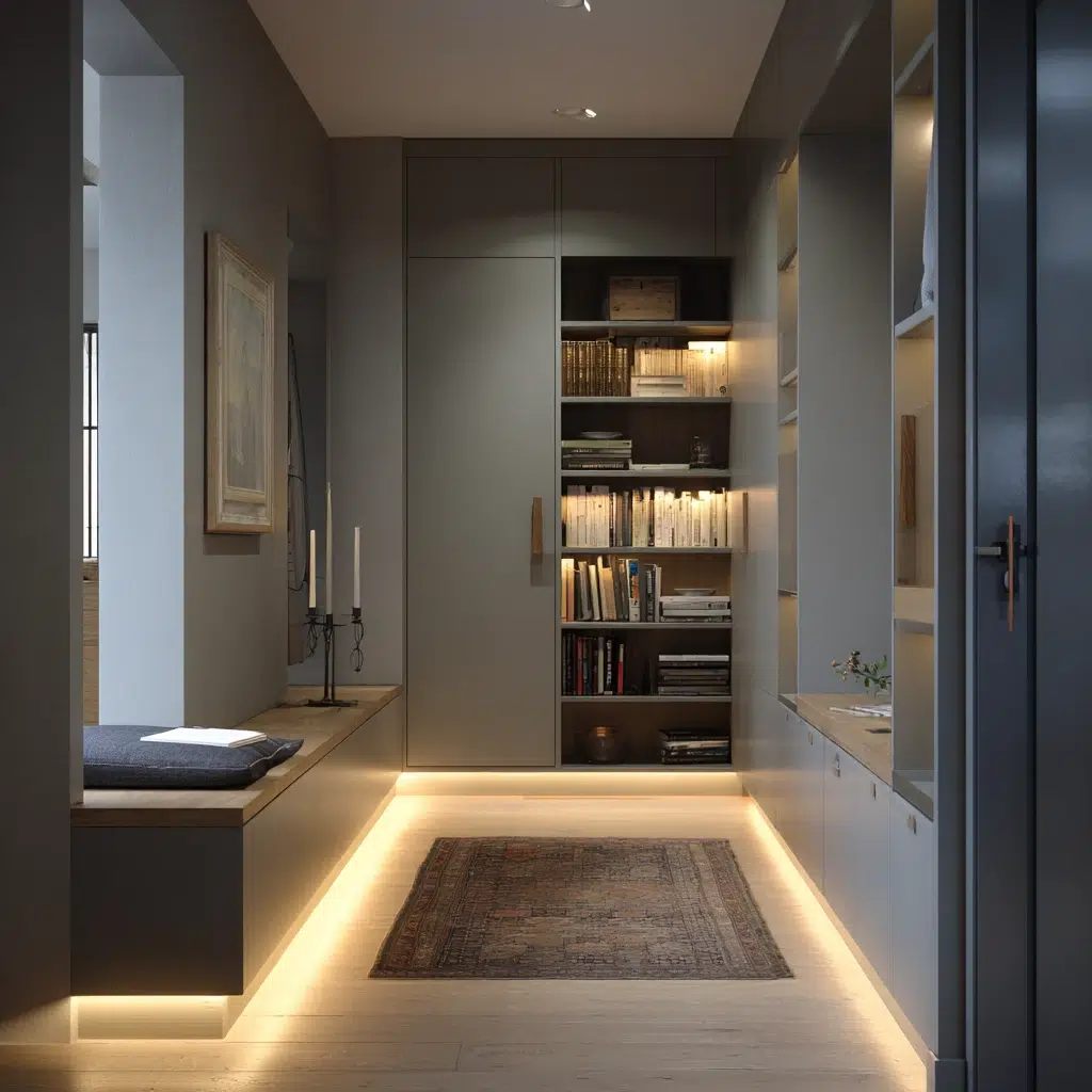 Inspiring Dark Hallway Ideas: Consider Under-Cabinet Lighting