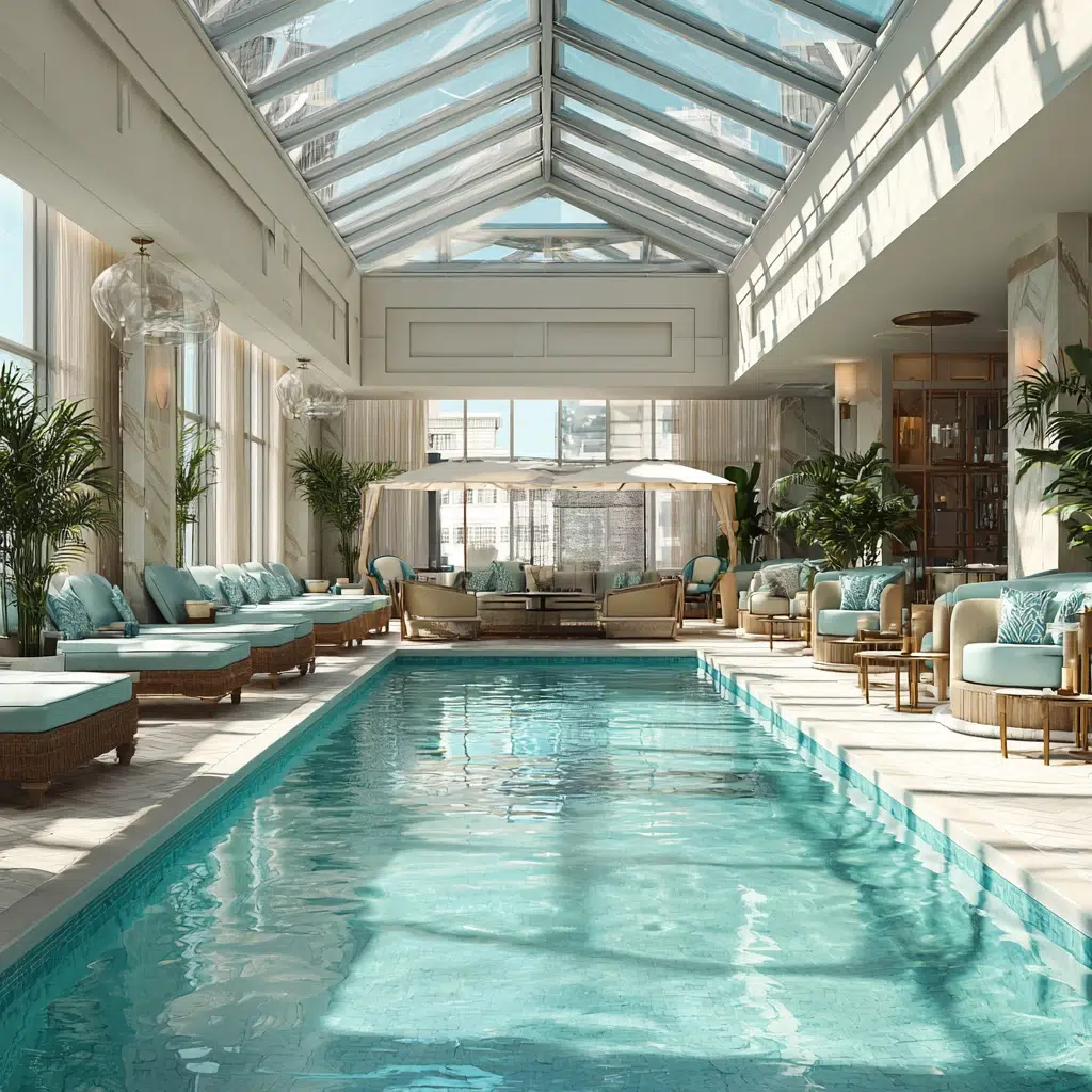 Stunning Indoor Pool Ideas: The Resort-Inspired Pool Deck