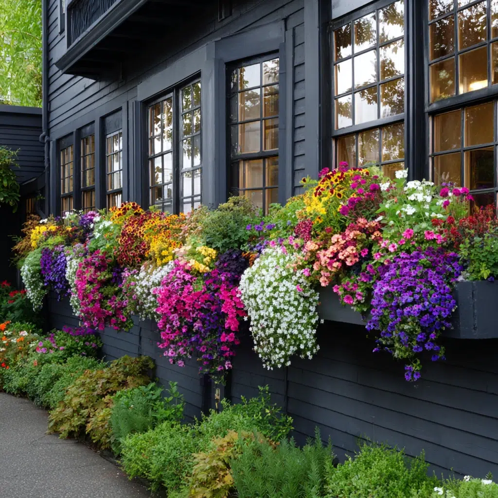 Front Yard Landscaping Ideas: Window Boxes for Instant Charm