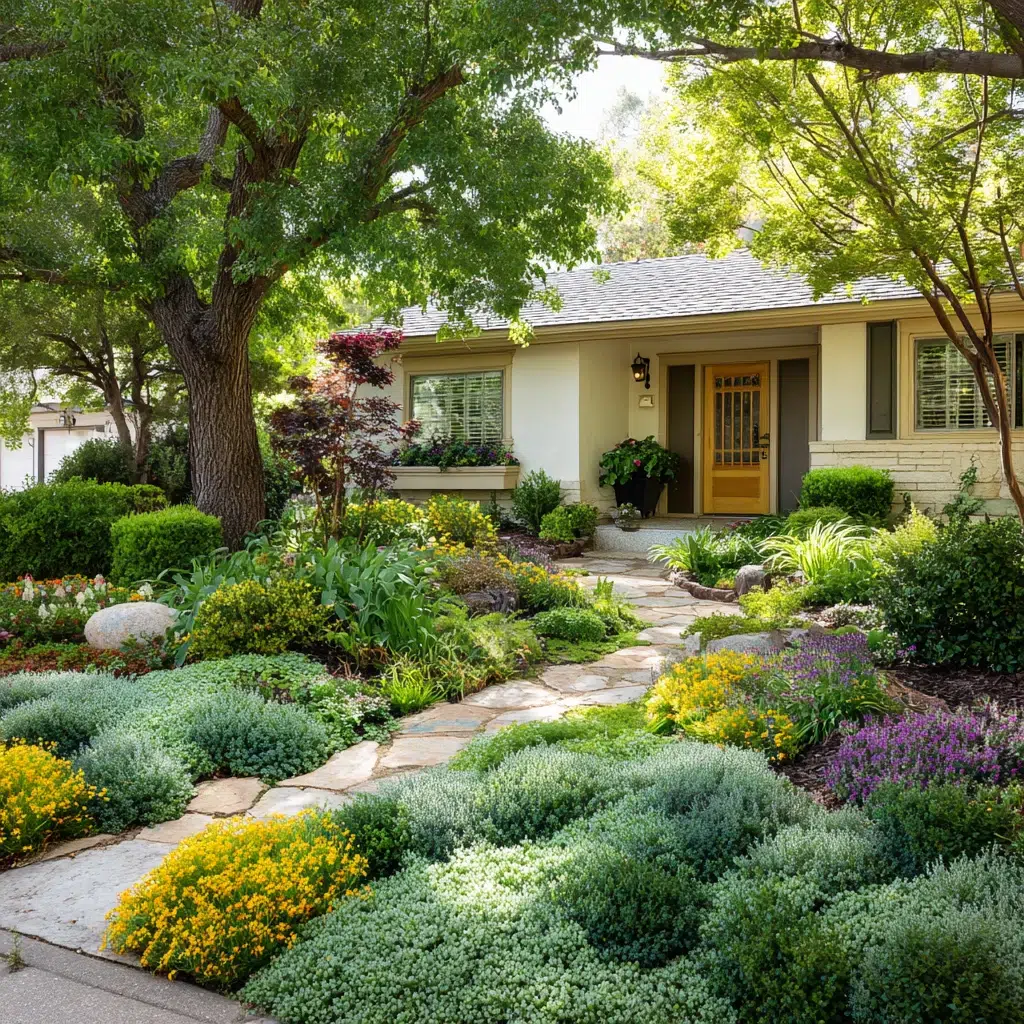 Front Yard Landscaping Ideas: Embrace Evergreen Groundcover