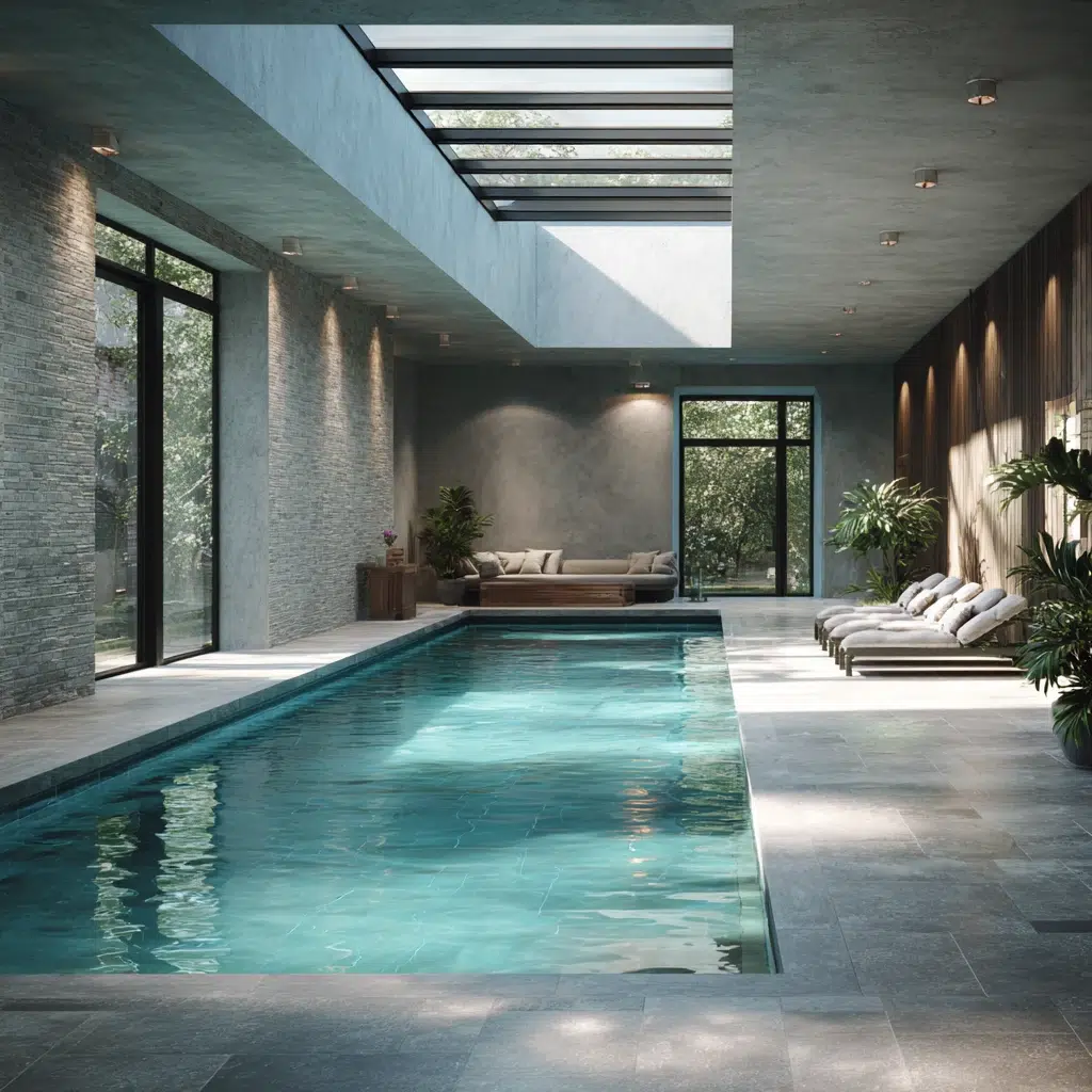 Stunning Indoor Pool Ideas: The Wellness Hub Pool