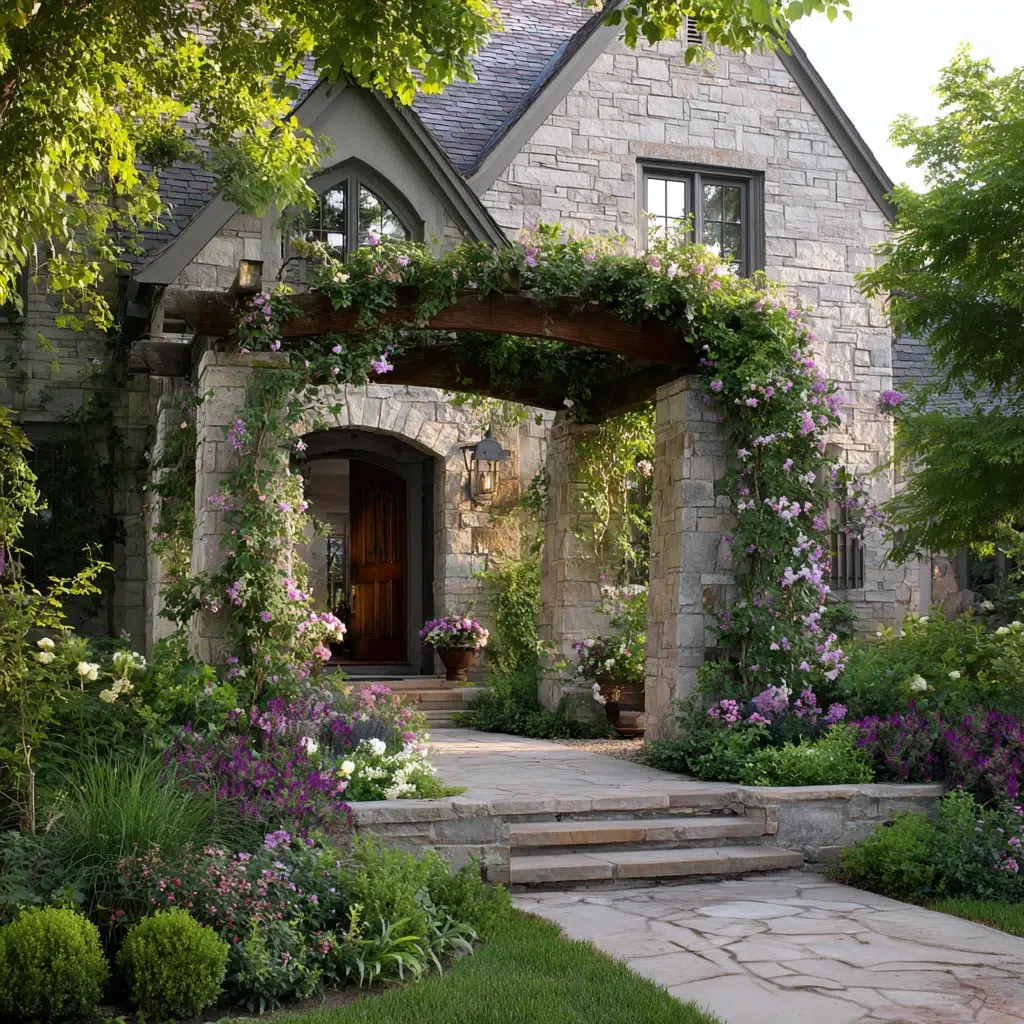 Front Yard Landscaping Ideas: The Allure of Arbors or Pergolas