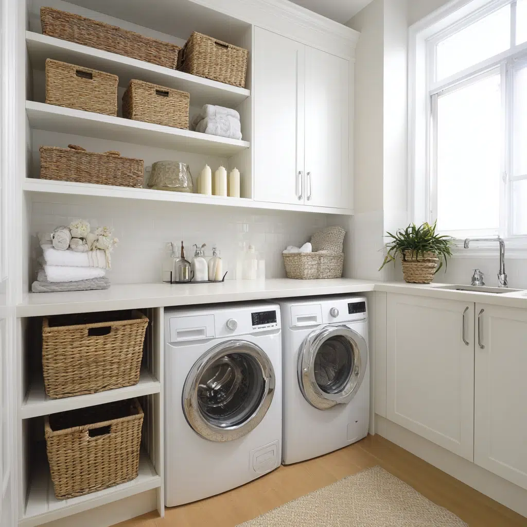 Smart Tiny Laundry Room Ideas: Keep It Clutter-Free: Less is More