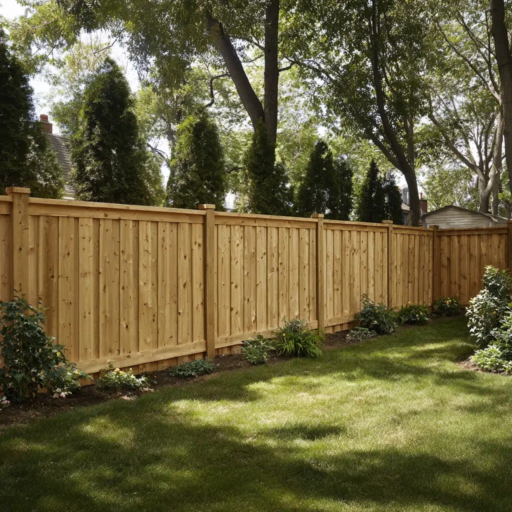 Inexpensive Privacy Fence Ideas for A Safe Backyard: Stockade Fence Panels: Classic and Cost-Effective