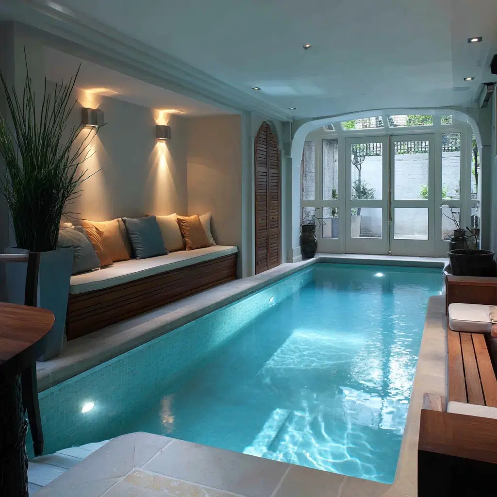 Stunning Indoor Pool Ideas: The Compact Plunge Pool