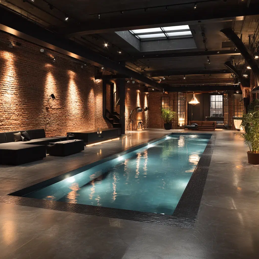 Stunning Indoor Pool Ideas: The Urban Loft Pool